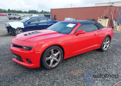 2015 Chevrolet Camaro 2Ss from USA, damaged, VIN 2G1FK3DJ3F9286524